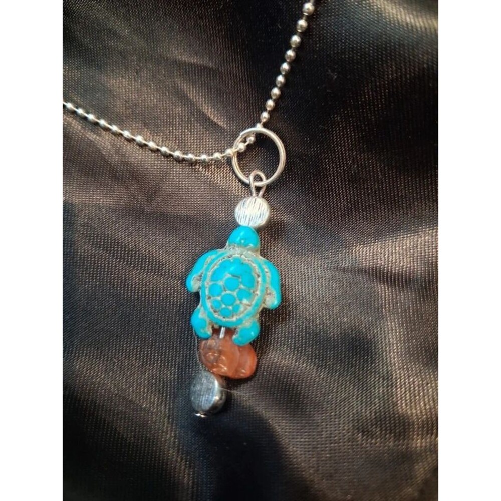 Boho Western Turquoise & Silver Tone Jewelry Bundle Set - Picture 8 of 9